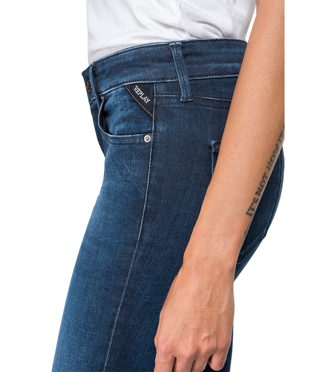 HYPERFLEX CLOUDS NEW LUZ 11.5OZ　ストレッチ ブルーデニム 詳細画像 ダークブルー 7